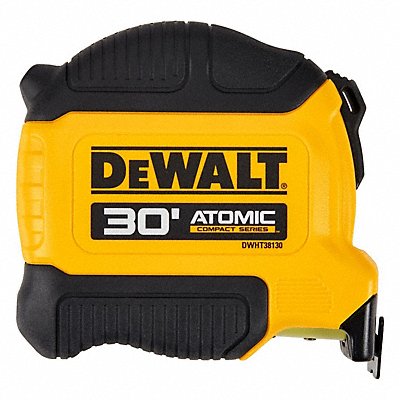 DEWALT DWHT38130S Tape Measure 30 ft L Blade