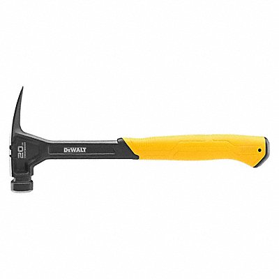 DEWALT DWHT51004 Claw Hammer Non-Slip 14 L Steel Face