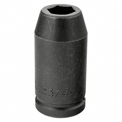 PROTO J07512L Impact Socket Steel Black Oxide 3/4 in