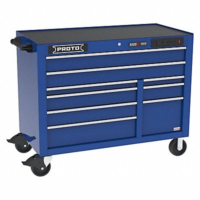 PROTO J555041B9BLPDP Rolling Tool Cabinet Blue Gloss Finish