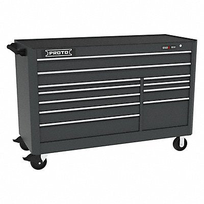 PROTO J556646B11DB Rolling Tool Cabinet Black Matte Finish