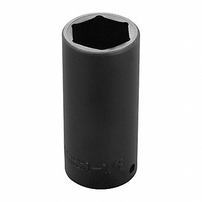 PROTO J7336H Impact Socket Steel Black Oxide 1 1/8 in