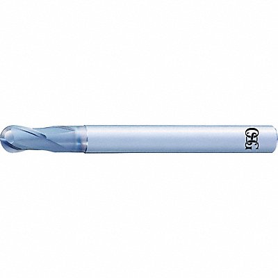 OSG 84100123 Ball End Mill 1/16 Milling dia L 1 1/2