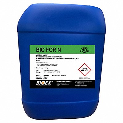 BIO-EX F03020515 Firefighting Foam A/B Pail 5 gal
