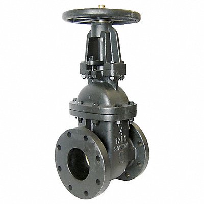 MILWAUKEE VALVE 2885M4 Gate Valve Class 125 4 in Cast Iron