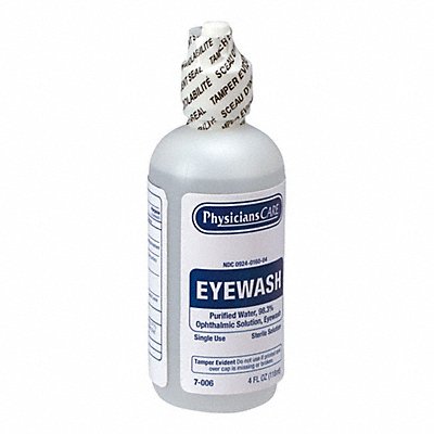 FIRST AID ONLY FAE7016 Eyewash 4 oz Purified Water