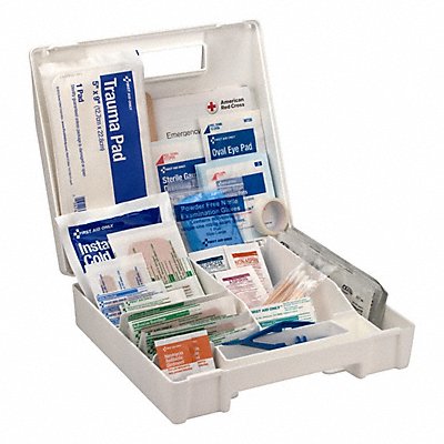 FIRST AID ONLY FAO132 First Aid Kit w/House 130pcs 2.5x8 WHT