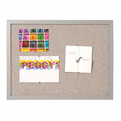 MASTERVISION FB0470608 Fabric Bulletin Board 18x24 Grey Frame