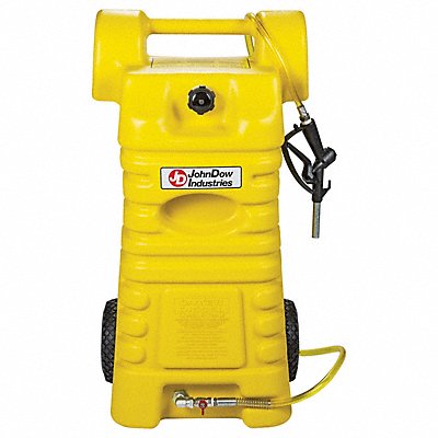 JOHNDOW INDUSTRIES FC25PFCD Fuel Caddy 25 gal Diesel Yellow HDPE