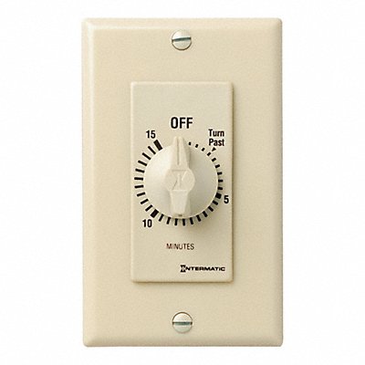 INTERMATIC FD415M Spring Wound Timer Ivory 277V AC