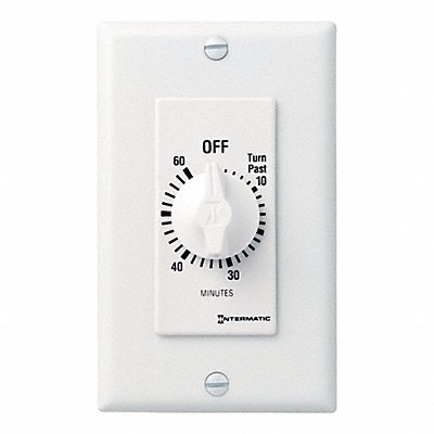 INTERMATIC FD460MW Spring-Wound Timer White 277V AC