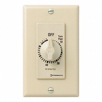 INTERMATIC FD60MH Spring Wound Timer Ivory 277V AC