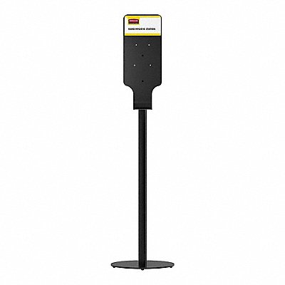 RUBBERMAID COMMERCIAL PRODUCTS FG750824 Floor Stand Black 59-1/4 H