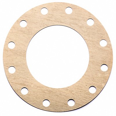 GRAINGER BULKFG5305 Flange Gasket Full Face 14 Pipe
