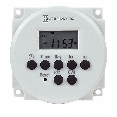 INTERMATIC FM1D14AVU Electronic Timer Grey Plastic