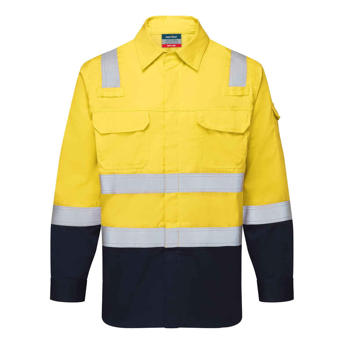 Portwest FR729 Bizflame Work Two Tone FR Shirt