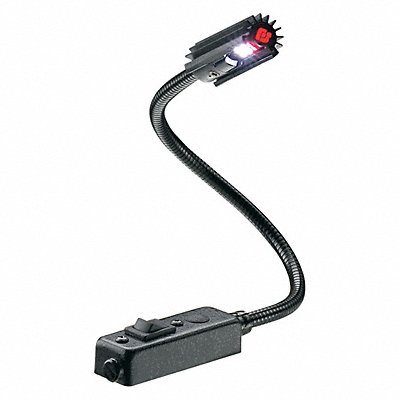 FEDERAL SIGNAL LF18ESLED Task Light Gooseneck 5 W Black