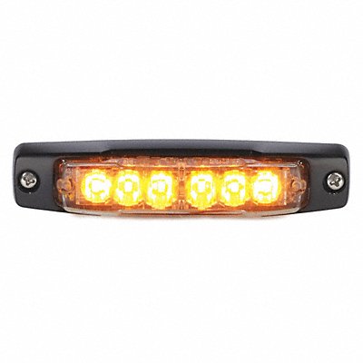 FEDERAL SIGNAL MPSCA Warning Light LED Amber PC 0.7A