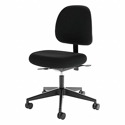 CRAMER FSMD42RK2 Task Chair 27-1/2 W Black Foam 350lb