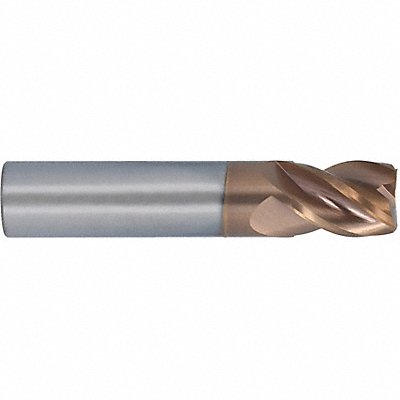 CLEVELAND C70821 Square End Mill 0.3125 in Carbide