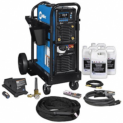 MILLER ELECTRIC 951936 TIG Welding Package 210A Blue
