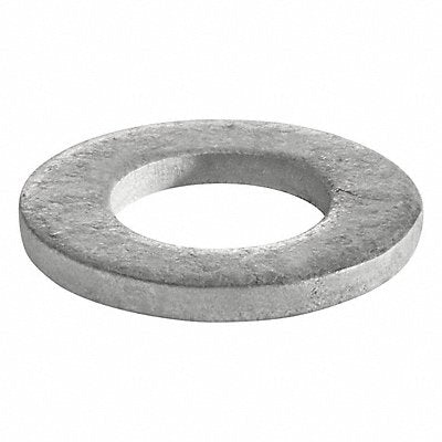 GRAINGER ZWSH656 Flat Washer Steel M8 Silver PK50