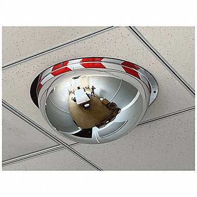 FRED SILVER DOMEXST18 Full Dome Safety Mirror