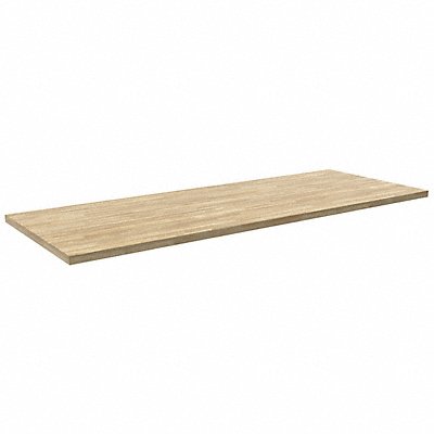 GRAINGER 800XF1 Workbench Top Butcher Block 96x36 Radius