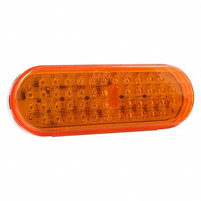GROTE G6003 Stop/Turn/Tail Light Oval Yellow 6-1/2 L