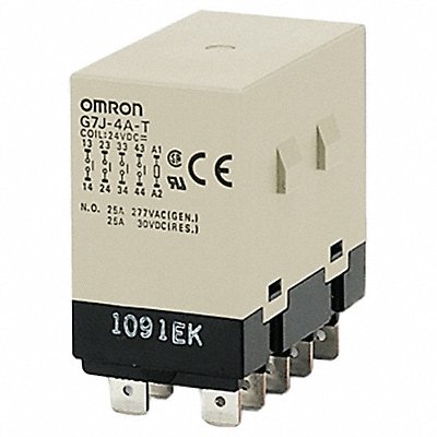OMRON G7J3A1BTAC100120 3PST-NO/SPST-NC QC 100/120VAC