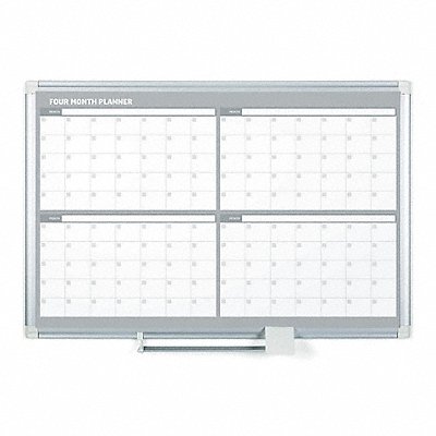 MASTERVISION GA05105830 Dry Erase Board 37-13/16 H 50-13/64 W