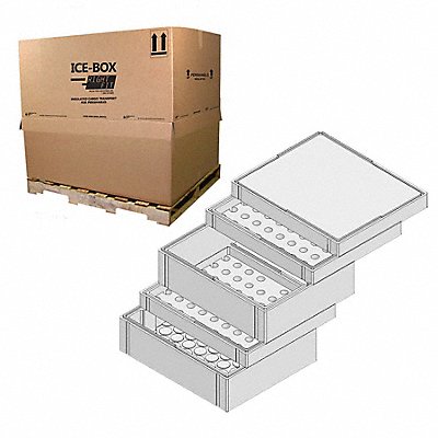 POLAR TECH GE101AVSK2PT Foam Starter Kit 42  x 34  x 34