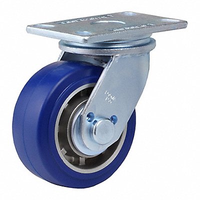 FOOT MASTER GF150ASFMUD Plate Caster Swivel Polyurethane 190mm H