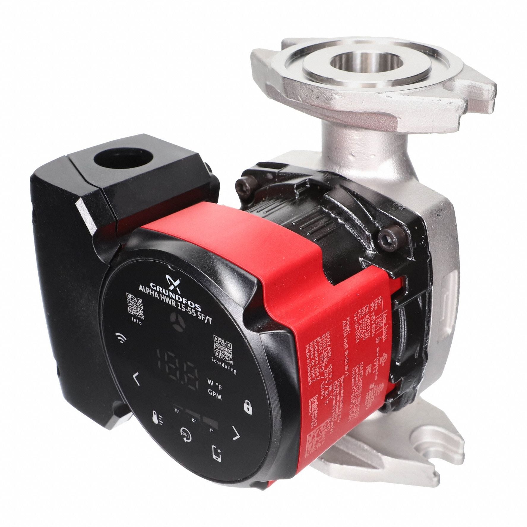 GRUNDFOS 92603110 ALPHA HWR 15-55 SF/T 115V 9H