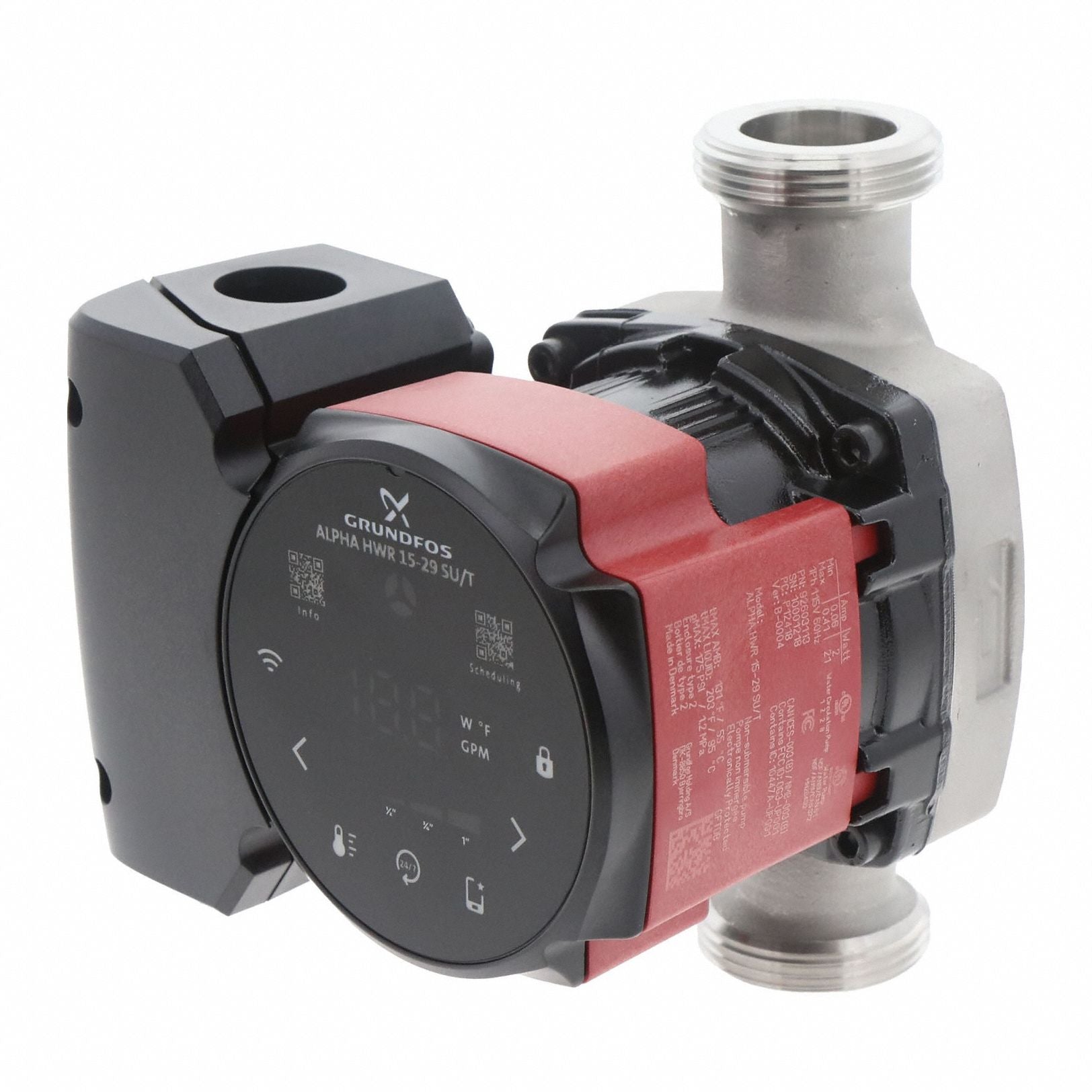 GRUNDFOS 92603113 ALPHA HWR 15-29 SU/T 115V 9H