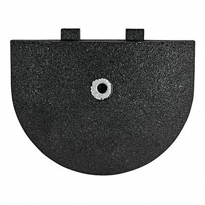 GRAINGER GNRS2698BL Alley Bump Endcap Black 9 L x 12 W