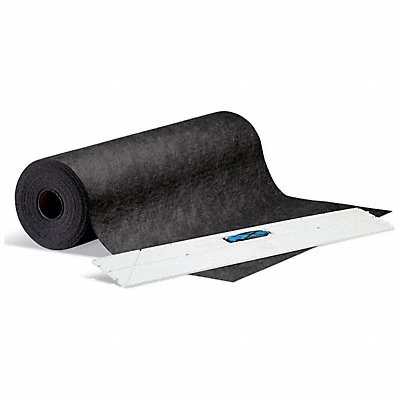 PIG GRP36500BK Adhesive-Backed Grippy Mat Black 100Ft L