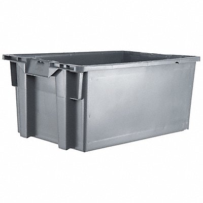 ORBIS GS604027Grey Stack and Nest Ctr Grey Solid Plastic