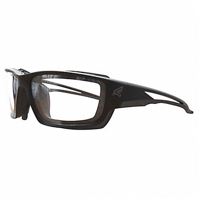 EDGE EYEWEAR GSK111VS Safety Glasses Clear Lens Black Frame M