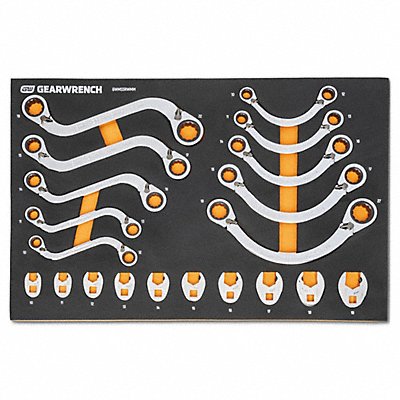 GEARWRENCH GWMSSRWMM Modset Specialty Ratchet Wrench MM 20PC