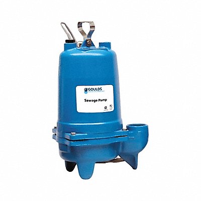GOULDS WATER TECHNOLOGY WS1012B Sewage Ejector Pump 20ft 1hp Single 230VAC