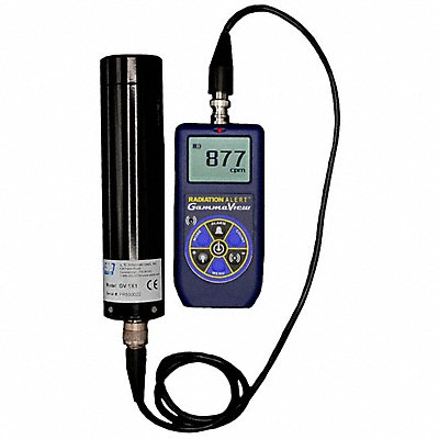 RADIATION ALERT GammaView Radiation Surv Mtr 1to50uSv/hr Digital