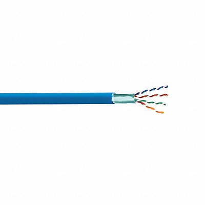 GENSPEED 7151850 LAN Cable White 0.2 in Cable Dia.
