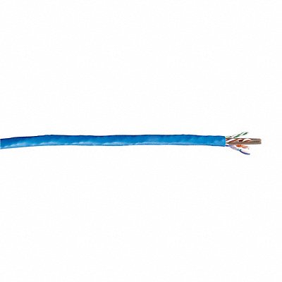GENSPEED 7131930 LAN Cable Blue 0.3 in Cable Dia.