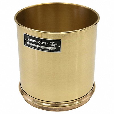 HUMBOLDT 5JCK9 Wet Washing Sieve 8 In No 200 8 In Deep