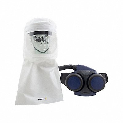 SUNDSTROM SAFETY SR500SR601 Protective Hood Black/Blue/White