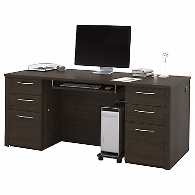 BESTAR 6089079 Office Desk with Storage