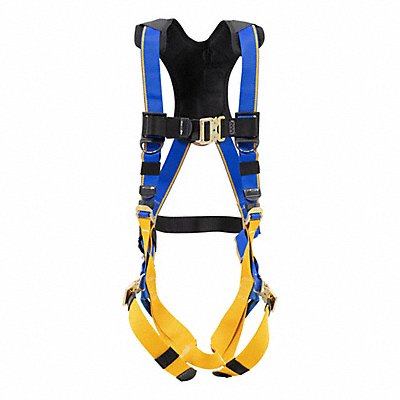 WERNER H113001 Blue Armor 2000 Standard 1 D Ring Harn