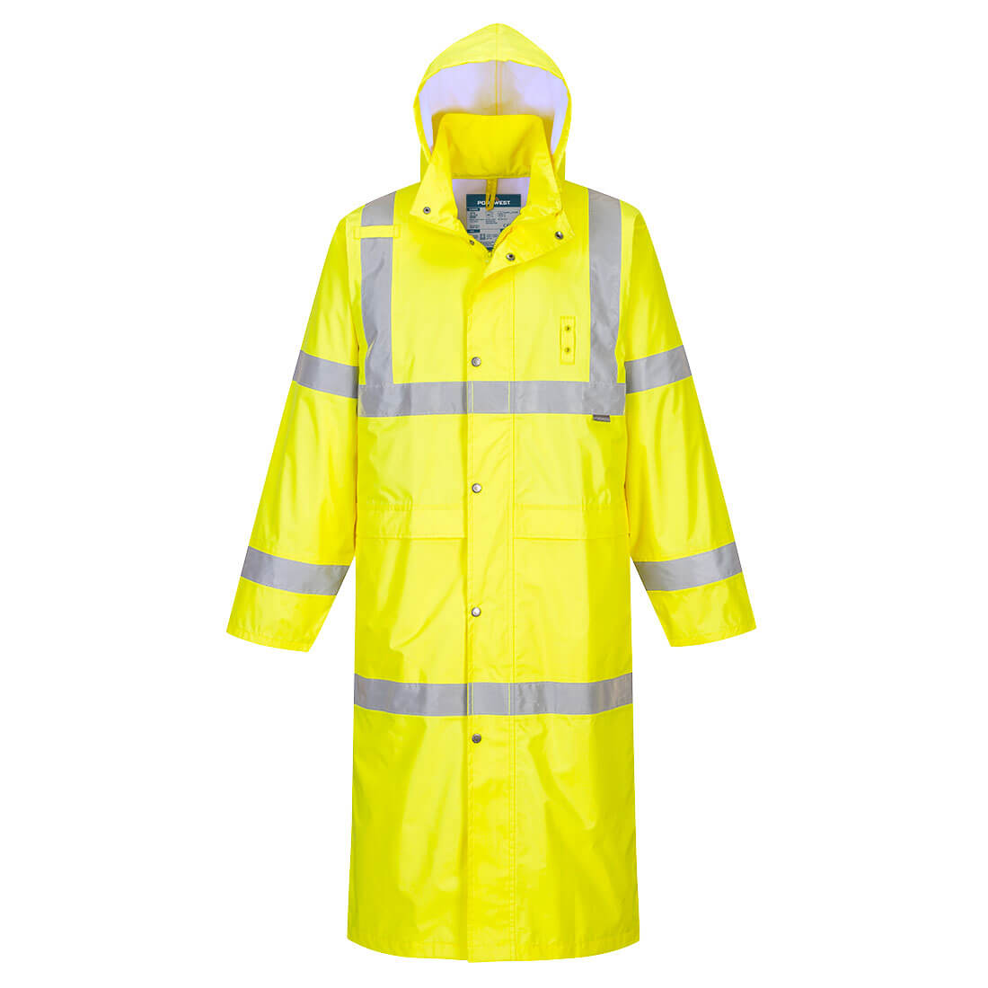 Portwest H445 Hi-Vis Rain Coat 122cm