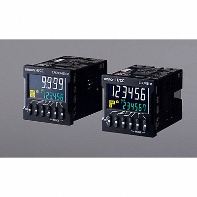 OMRON H7CCAW Digital Counter/Tachometer Screw CN LCD